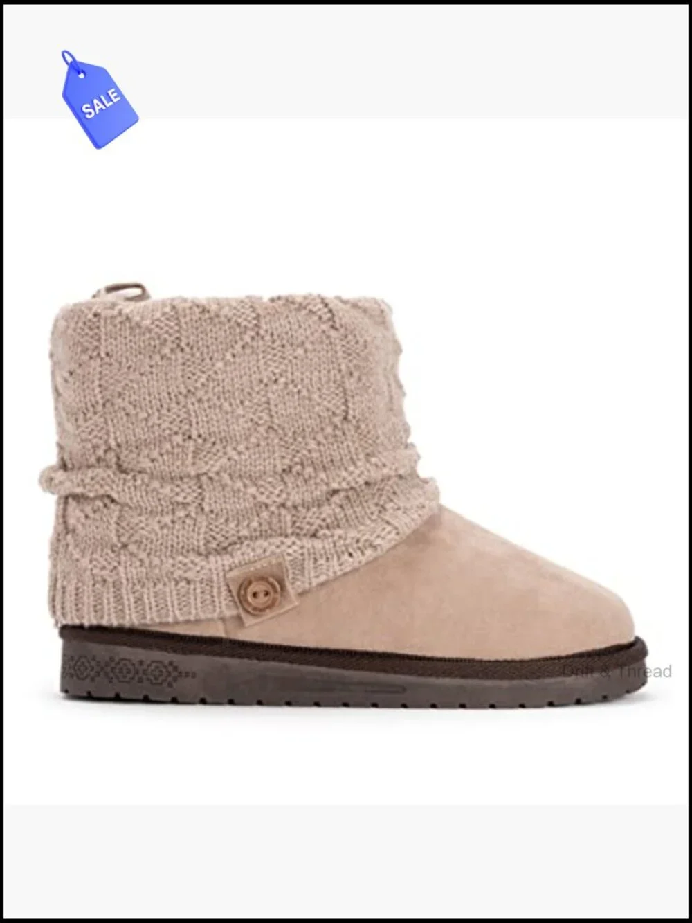 Women's Chelsea Ankle Booties Faux Fur Lined Pull-On Winter Boots